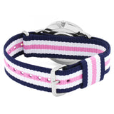 Daniel Wellington Classic Southampton White Dial Three Tone Nylon Strap Watch For Women - DW00100050 Buy Now By Daniel Wellington