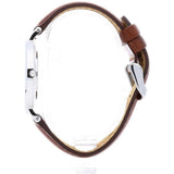 Daniel Wellington St Mawes White Dial Brown Leather Strap Watch For Men - DW00100052 Buy Now By Daniel Wellington