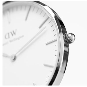 Daniel Wellington Classic St Mawes White Dial Brown Leather Strap Watch For Women - DW00100152 Buy Now By Daniel Wellington