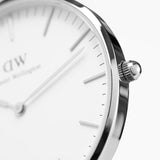 Daniel Wellington Classic Southampton White Dial Three Tone Nylon Strap Watch For Women - DW00100050 Buy Now By Daniel Wellington