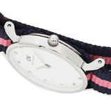 Daniel Wellington Classy Winchester White Dial Two Tone NATO Strap Watch For Women - DW00100073 Buy Now By Daniel Wellington