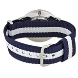 Daniel Wellington Classy Glasgow White Dial Two Tone Nylon Strap Watch For Women - DW00100082 Buy Now By Daniel Wellington