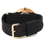 Daniel Wellington Classic Cornwall Black Dial Black Nylon Strap Watch For Women - DW00100148 Buy Now By Daniel Wellington