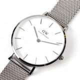 Daniel Wellington Petite Sterling White Dial Silver Mesh Bracelet Watch For Women - DW00100164 Buy Now By Daniel Wellington
