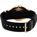 Daniel Wellington Classic Petite Cornwall Black Dial Black NATO Strap Watch For Women - DW00100215 Buy Now By Daniel Wellington