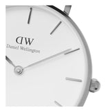 Daniel Wellington Petite Sterling White Dial Silver Mesh Bracelet Watch For Women - DW00100220 Buy Now By Daniel Wellington