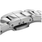 Daniel Wellington Iconic White Dial Silver Steel Strap Watch For Men - DW00100341 Buy Now By Daniel Wellington