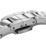 Daniel Wellington Iconic Link Black Dial Silver Steel Strap Watch For Women - DW00100342 Buy Now By Daniel Wellington