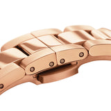 Daniel Wellington Iconic Link White Dial Gold Steel Strap Watch For Men - DW00100343 Buy Now By Daniel Wellington