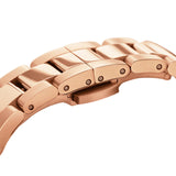Daniel Wellington Iconic Link Unitone Rose Gold Dial Rose Gold Steel Strap Watch For Women - DW00100401 Buy Now By Daniel Wellington