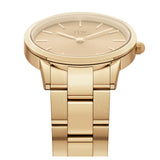 Daniel Wellington Iconic Link Unitone Gold Dial Gold Steel Strap Watch For Women - DW00100403 Buy Now By Daniel Wellington