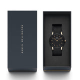 Daniel Wellington Iconic Motion Black Dial Black Rubber Strap Watch For Men - DW00100425 Buy Now By Daniel Wellington