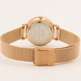 Daniel Wellington Petite Amber Brown Dial Gold Mesh Strap Watch For Women - DW00100476 Buy Now By Daniel Wellington