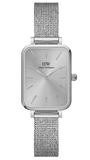 Daniel Wellington Quadro Unitone Silver Dial Silver Mesh Strap Watch For Women - DW00100486 Buy Now By Daniel Wellington