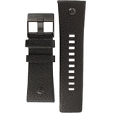Diesel Big Daddy Blue Dial Black Leather Strap Watch For Men - DZ7127 Buy Now By Diesel