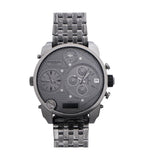 Diesel Mr Daddy 1.0 Gray Dial Gray Stainless Steel Watch For Men - DZ7247 Buy Now By Diesel