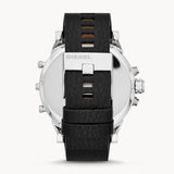 Diesel Mr Daddy Chronograph Black Dial Black Leather Strap Watch For Men - DZ7313 Buy Now By Diesel