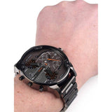 Diesel Mr Daddy 2.0 Chronograph Grey Dial Grey Steel Strap Watch For Men - DZ7315 Buy Now By Diesel