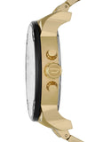 Diesel Mr Daddy 2.0 Chronograph Black Dial Gold Steel Strap Watch For Men - DZ7333 Buy Now By Diesel