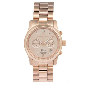 Michael Kors Paris Limited Edition Rose Gold Dial Steel Strap Watch for Women - MK5716 Buy Now By Michael Kors