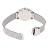 Calvin Klein Minimal Black Dial Silver Mesh Bracelet Watch for Women - K3M52151 Buy Now By Calvin Klein