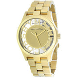 Marc Jacobs Henry Gold Dial Gold Steel Strap Watch for Women - MBM3292 Buy Now By Marc Jacobs