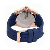 Guess Zena Blue Dial Blue Silicone Strap Watch For Women - W1049L2 Buy Now By Guess