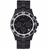 Marc Jacobs Blade Chronograph Black Dial Black Steel Strap Watch for Women - MBM3083 Buy Now By Marc Jacobs