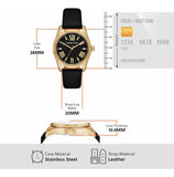 Michael Kors Lexington Black Dial Black Leather Strap Watch For Women - MK4748 Buy Now By Michael Kors