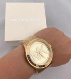 Michael Kors Runway Gold Dial Gold Steel Strap Watch for Women - MK5473 Buy Now By Michael Kors