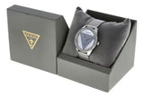 Guess Tri Glitz Quartz Silver Dial Silver Mesh Bracelet Watch For Women - W1142L1 Buy Now By Guess