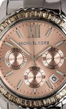 Michael Kors Everest Chronograph Gold Dial Silver Steel Strap Watch For Women - MK5870 Buy Now By Michael Kors