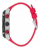 Guess Navigator Black Dial Black Rubber Strap Watch for Men - GW0264G1 Buy Now By Guess