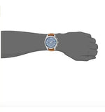 Michael Kors Lexington Chronograph Blue Dial Brown Leather Strap Watch For Men - MK8537 Buy Now By Michael Kors
