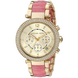 Michael Kors Parker Gold Dial Two Tone Steel Strap Watch for Women - MK6363 Buy Now By Michael Kors