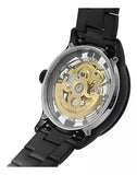 Fossil Townsman Automatic Skeleton Black Dial Black Steel Strap Watch for Men - ME3197 Buy Now By Fossil