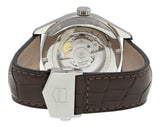 Tag Heuer Carrera Calibre 5 Automatic White Dial Brown Leather Strap Watch for Men - WAR201B.FC6291 Buy Now By Tag Heuer