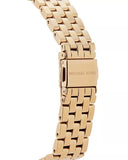Michael Kors Mini Darci Quartz Black Dial Gold Steel Strap Watch For Women - MK3738 Buy Now By Michael Kors