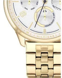 Tommy Hilfiger Harper Chronograph White Dial Gold Steel Strap Watch For Women - 1782223 Buy Now By Tommy Hilfiger