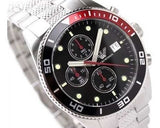 Emporio Armani Chronograph Black Dial Silver Stainless Steel Watch For Men - AR5855 Buy Now By Emporio Armani