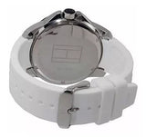 Tommy Hilfiger Sport Black Dial White Rubber Strap Watch for Men - 1790986 Buy Now By Tommy Hilfiger