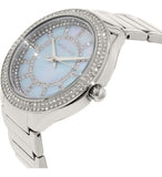 Michael Kors Kerry Mother of Pearl Dial Silver Stainless Steel Strap Watch for Women - MK3395 Buy Now By Michael Kors