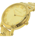 Michael Kors Norie Gold Dial Gold Steel Strap Watch for Women - MK3560 Buy Now By Michael Kors