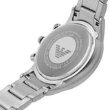 Emporio Armani Renato Chronograph Blue Dial Silver Steel Strap Watch For Men - AR11458 Buy Now By Emporio Armani