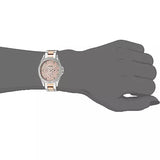 Fossil Riley Multifunction Rose Gold Dial Two Tone Steel Strap Watch for Women - ES4145 Buy Now By Fossil