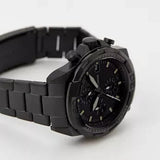 Fossil Bronson Chronograph Black Dial Black Steel Strap Watch for Men - FS5853 Buy Now By Fossil