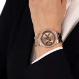 Michael Kors Tibby Quartz Rose Gold Dial Rose Gold Steel Strap Watch For Women - MK6880 Buy Now By Michael Kors