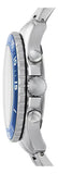 Fossil FB-03 Chronograph Blue Dial Silver Steel Strap Watch for Men - FS5724 Buy Now By Fossil