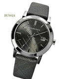 Burberry Heritage Grey Dial Black Leather Strap Watch for Men - BU9024 Buy Now By Burberry