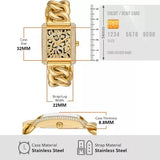 Michael Kors Emery Three Hand Leopard Print Gold Dial Gold Steel Strap Watch For Women - MK7437 Buy Now By Michael Kors